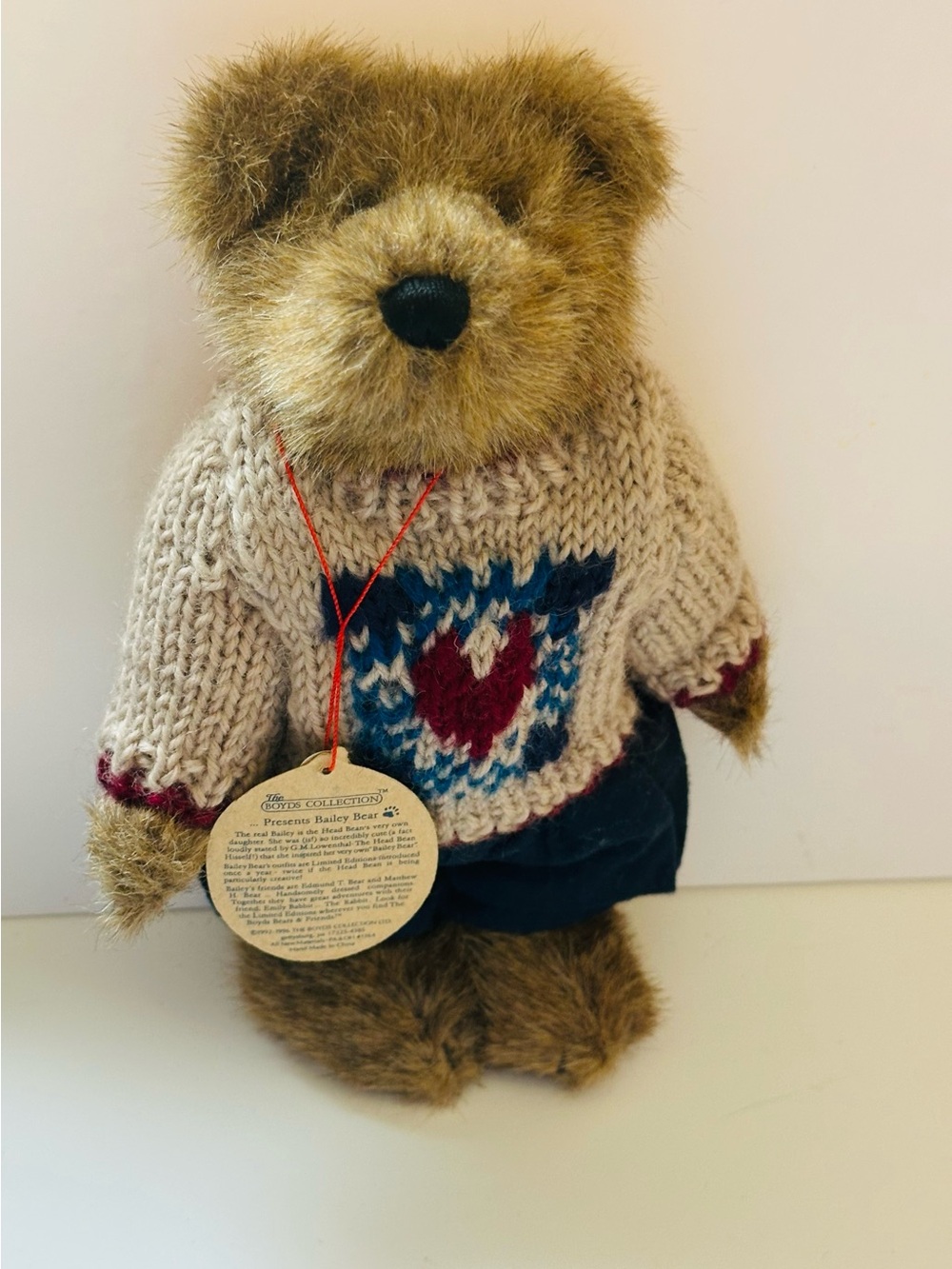 Boyd's Bears Matthew Bear Bailey 1996 NWT